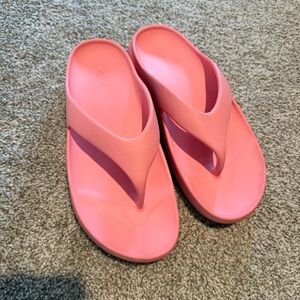 CALIA Pink Slide Sandals